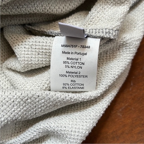 NWT Bally 1851 Melange Cotton Embroidered Logo Sweatshirt in Gray - Picture 16 of 16